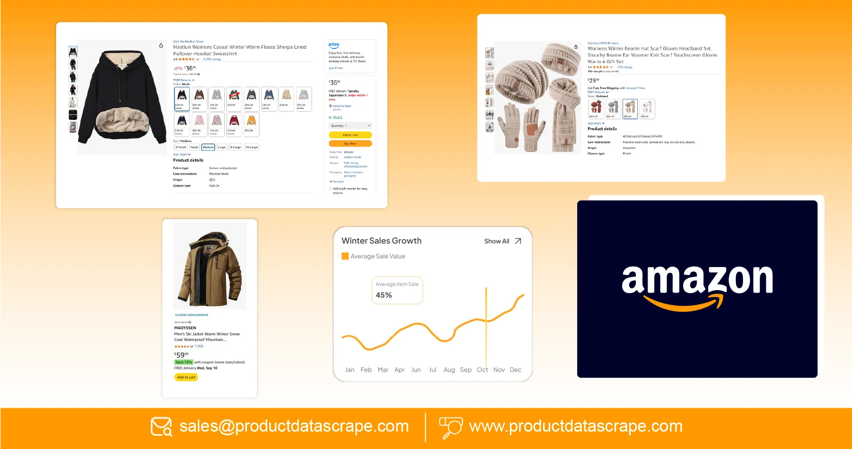 How to Scrape Amazon Clothing Product Data For Winter – Track 45% Sales Growth How to Scrape Amazon Clothing Product Data For Winter – Track 45% Sales Growth